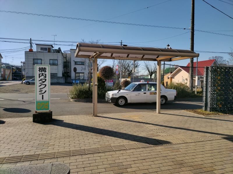 下妻駅のタクシー乗り場